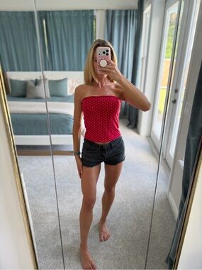 Billabong Black Denim Jean Shorts